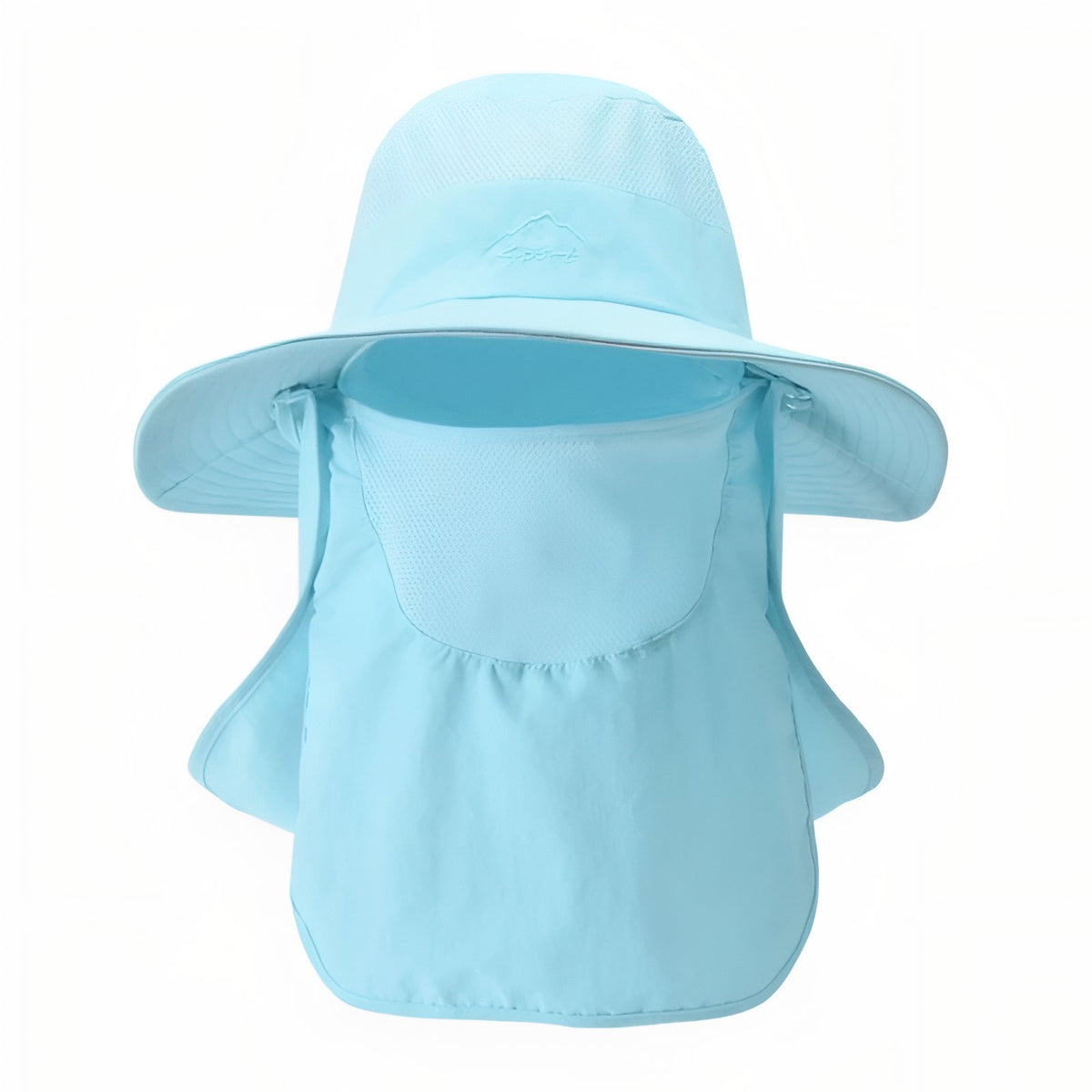 Anti-UV Hiking Hat - Light Blue - 56-62CM
