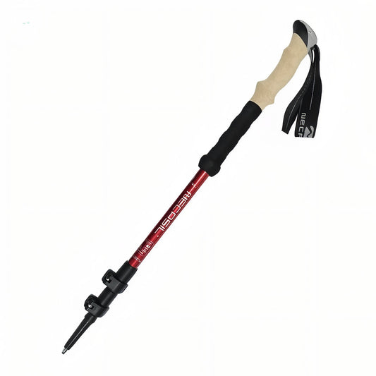 Ultra Lightweight Hiking Pole 135CM - Red - 1 Pole