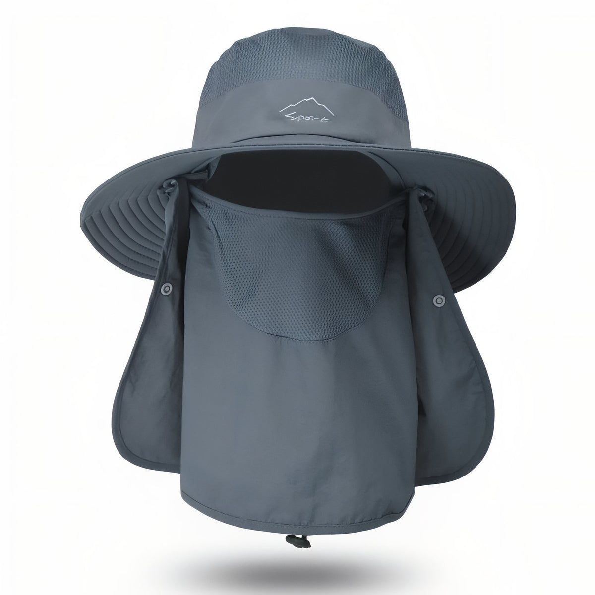 Anti-UV Hiking Hat - Dark Grey - 56-62CM