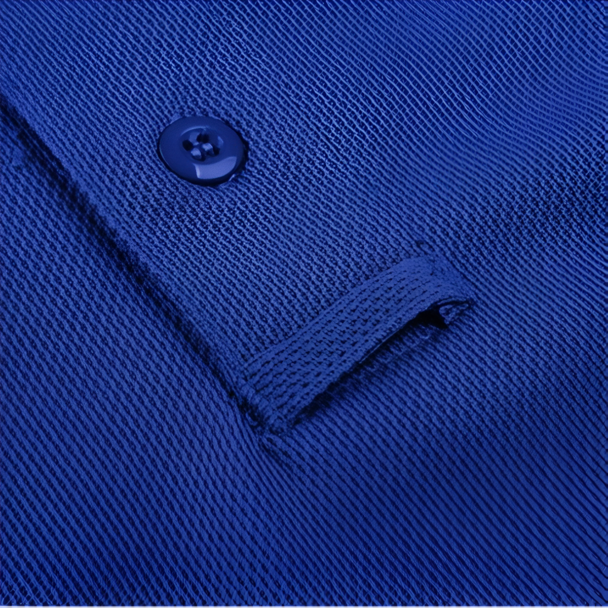 Tee-Shirt Randonnée Anti-Transpirant Homme gros plan bouton - Vert - Rose Poudré - Bleu Cobalt - Blanc - Noir Profond - Turquoise - Bleu Ciel - Bleu Clair - Gris Charbon - Bleu Marine