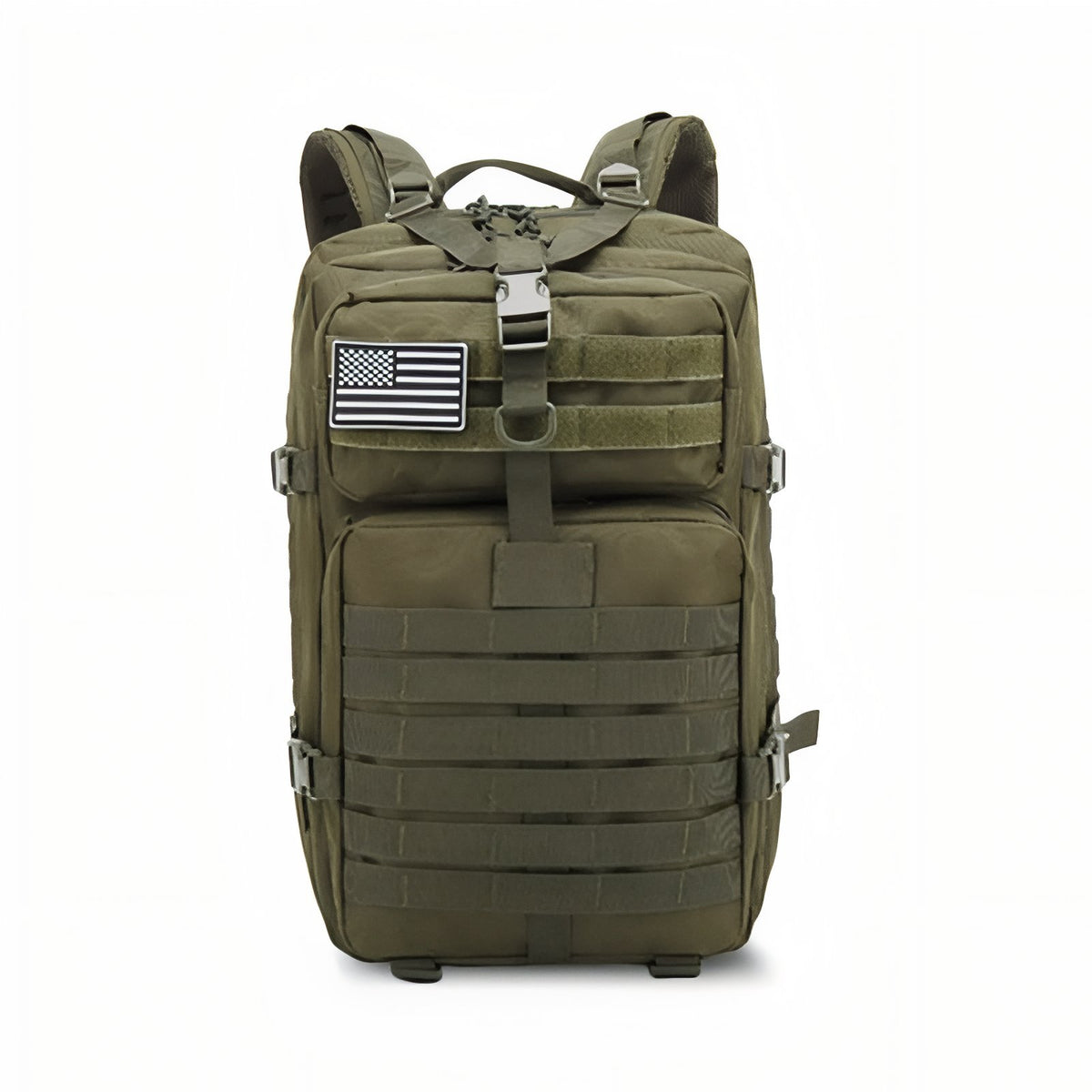 Military Hiking Backpack - Green