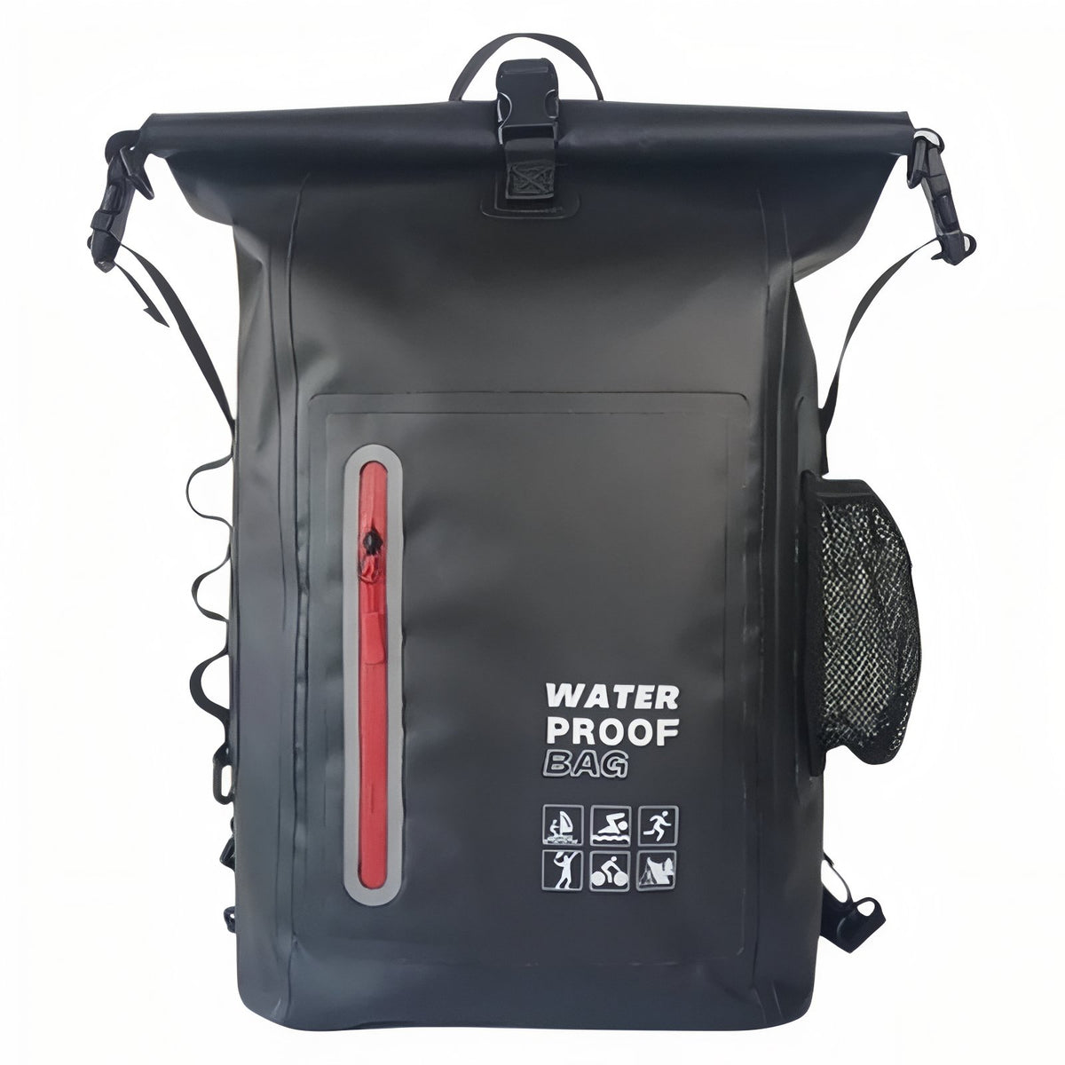 Sac à Dos Étanche Randonnée 30L - Noir