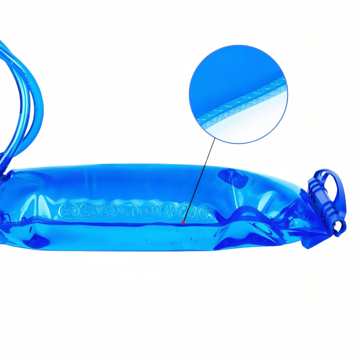 Hiking Water Bladder close-up product detail - 1 L - 1.5 L - 2 L - 3 L
