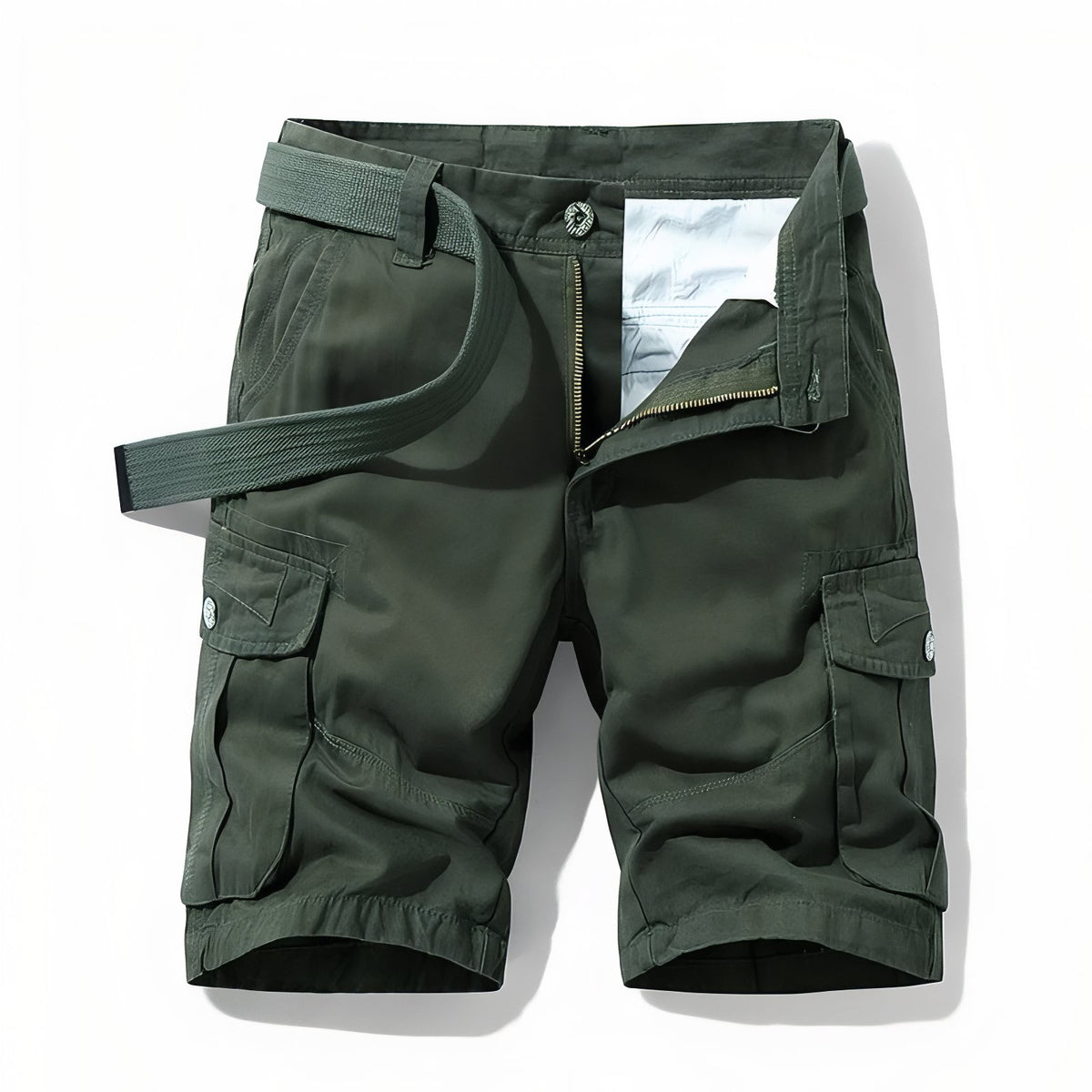 Bermuda Homme Randonnée - Vert Olive