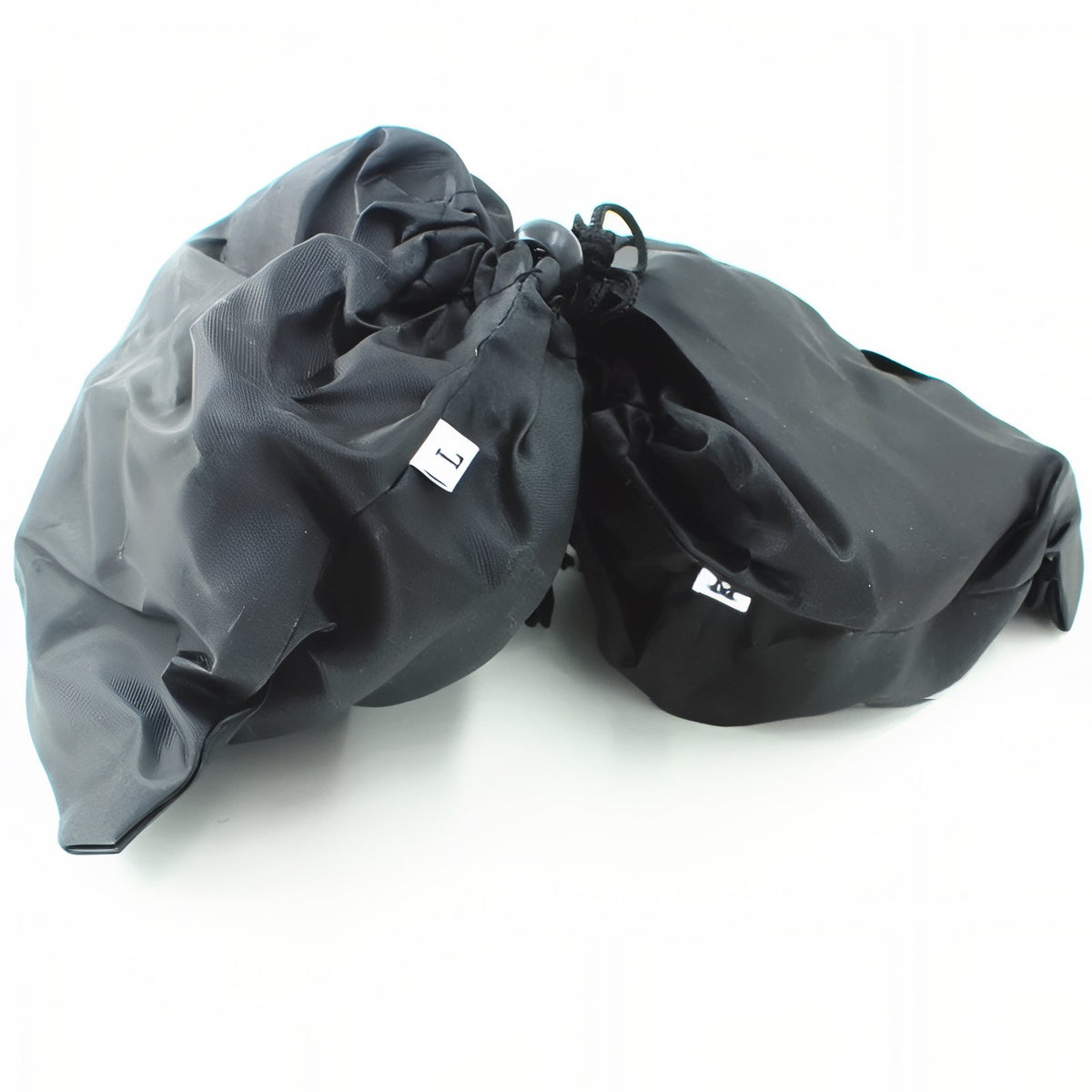 Crampons Randonnée Neige 18 Dents deux sacs noirs - Noir - Orange