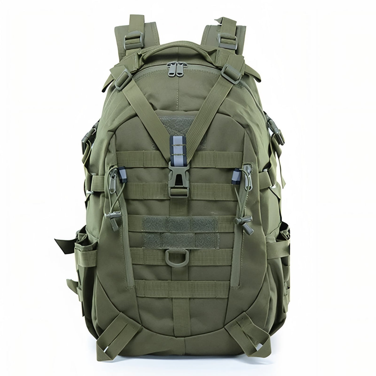 Sac à Dos Randonnée Militaire 40L - Vert Olive