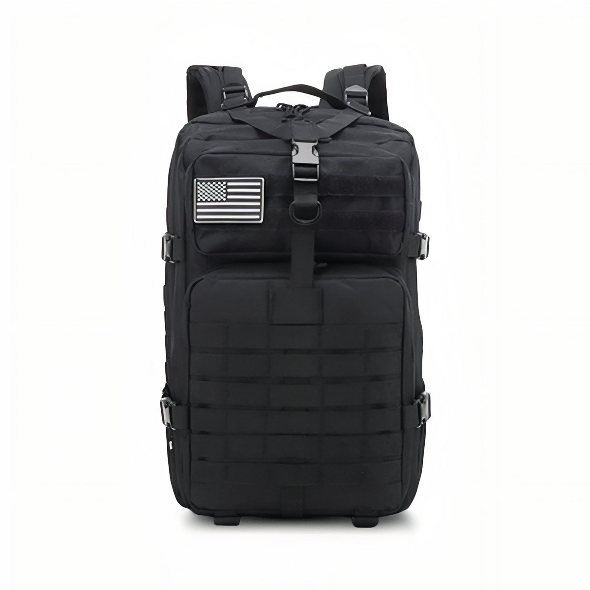 Military Hiking Backpack - Black