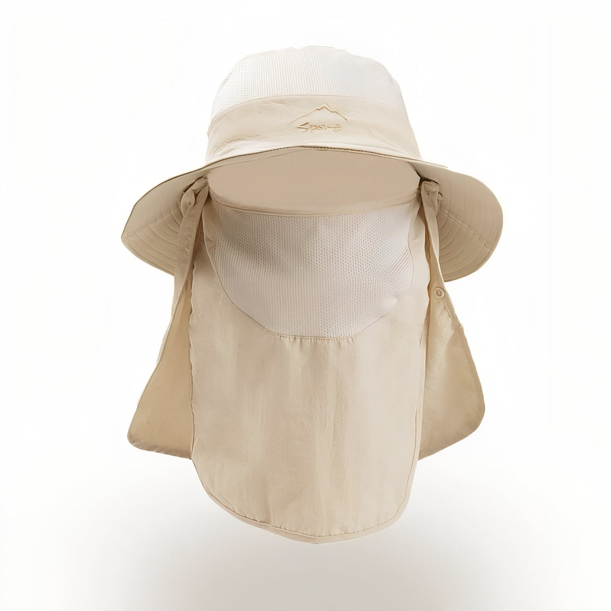 Anti-UV Hiking Hat - Cream - 56-62CM