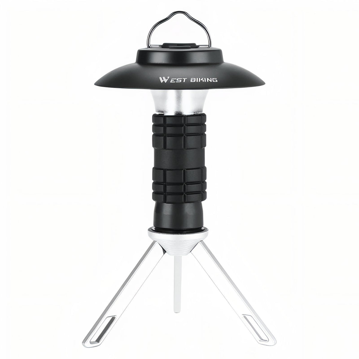 Ultra Lightweight Hiking Lantern - Black and Silver