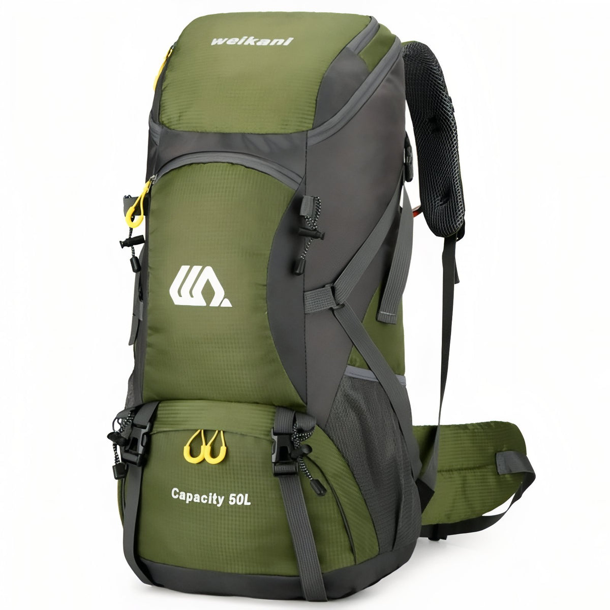 Lightweight Hiking Backpack 50 Litres - Green