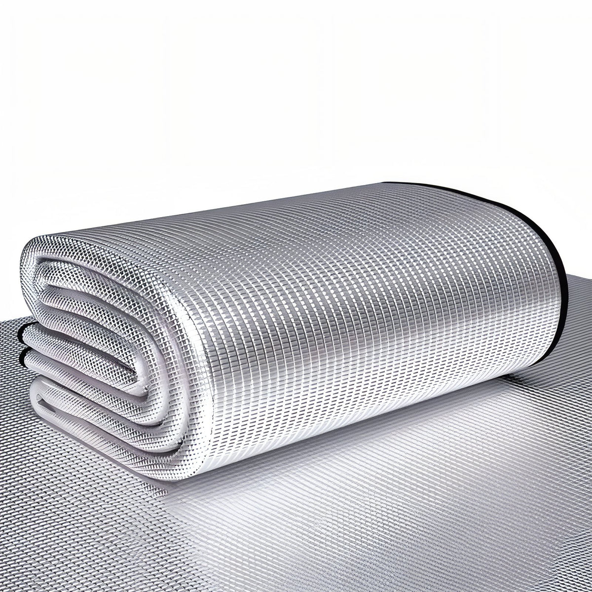 Tapis De Sol Isolant Camping roulé sur surface - 150cm x 200cm x 3.5mm - 200cm x 200cm x 3.5mm - 200cm x 200cm x 2.5mm - 150cm x 200cm x 2.5mm - 100cm x 200cm x 2.5mm - 75cm x 200cm x 2.5mm