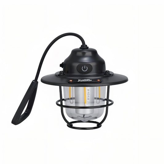 Portable Rechargeable Lantern - Black