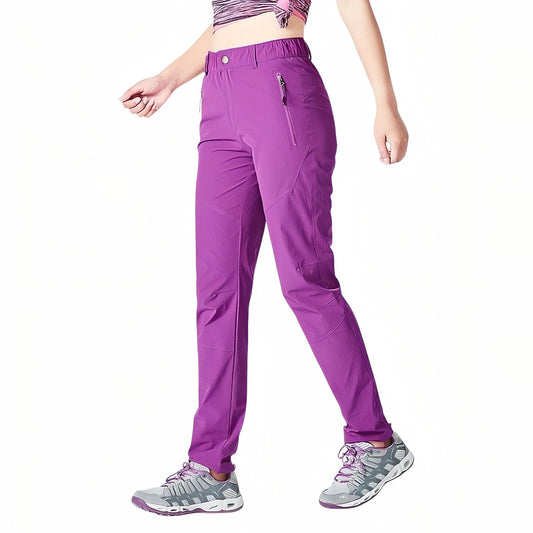 Women's Summer Hiking Pants - Purple