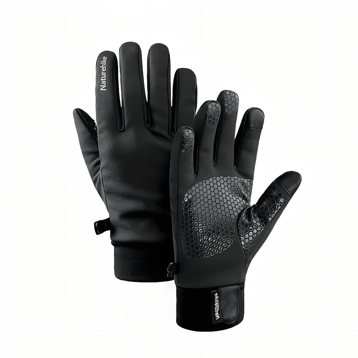 Waterproof Hiking Gloves - Black