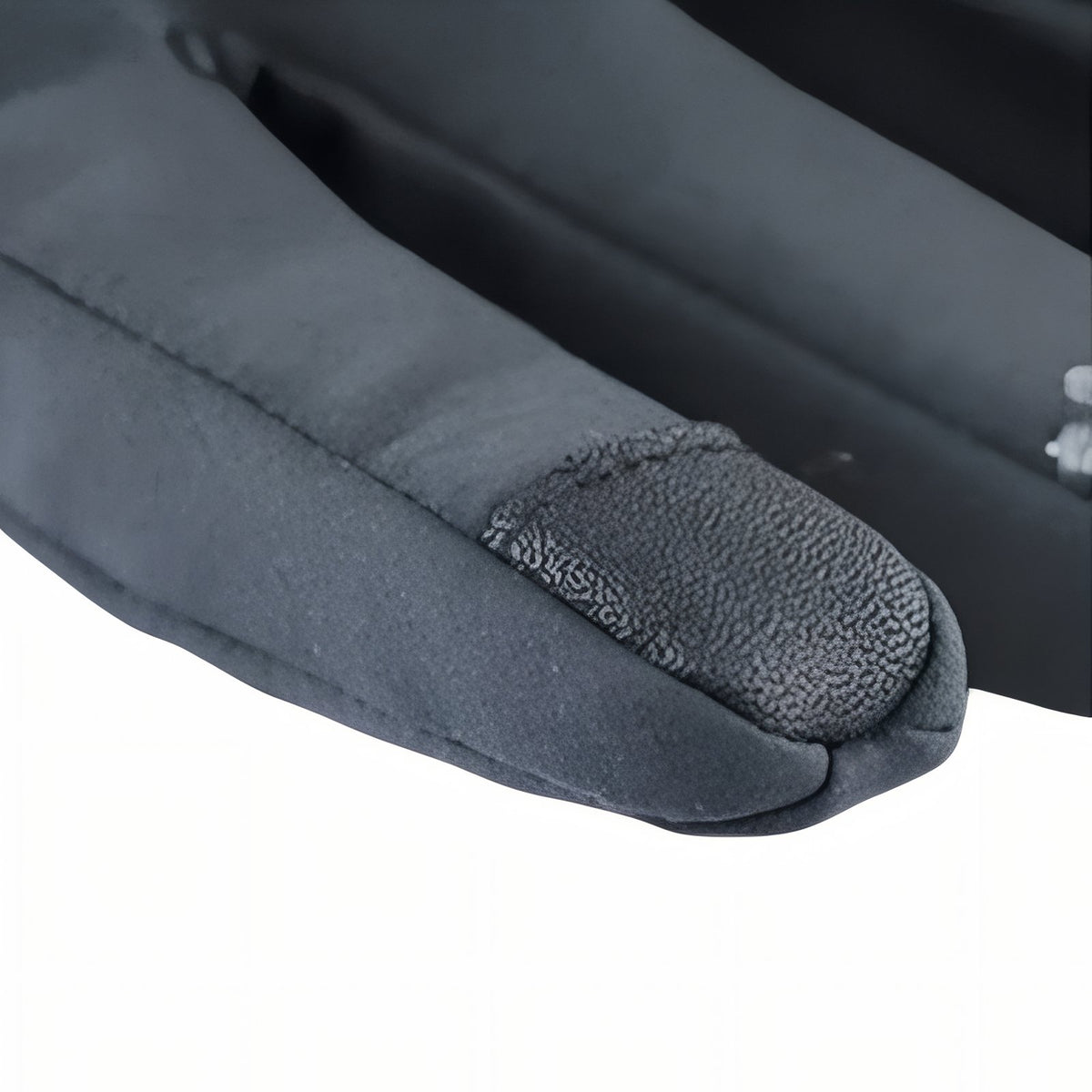 Close-up texture of Waterproof Hiking Gloves - Black - Blue - Anthracite