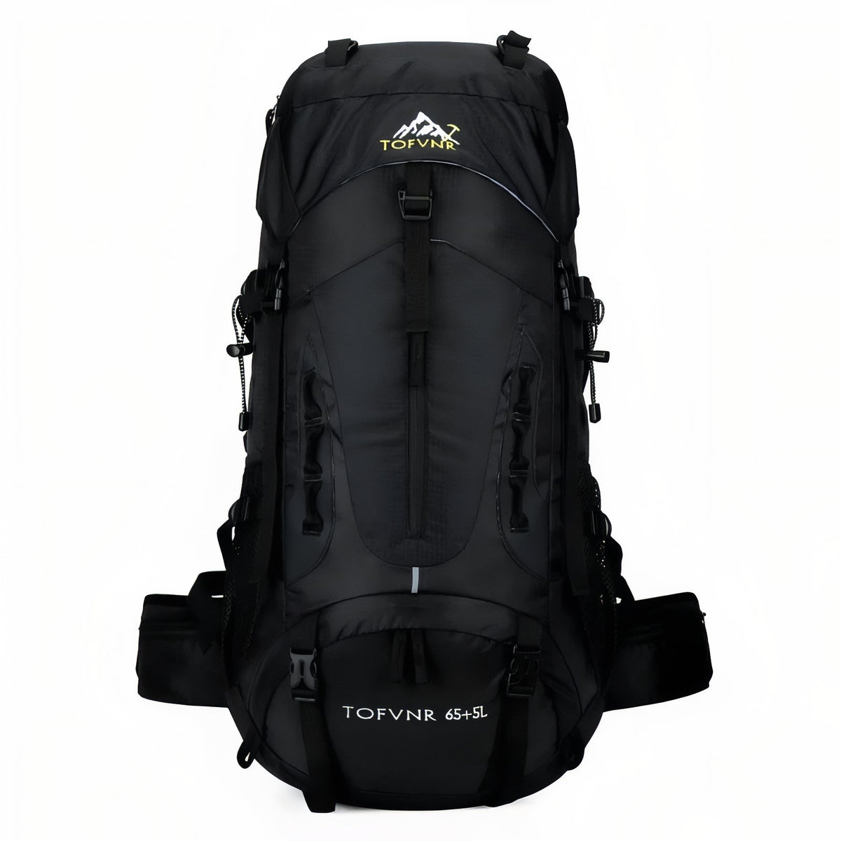 Sac à Dos Randonnée Homme 70L - Noir Profond