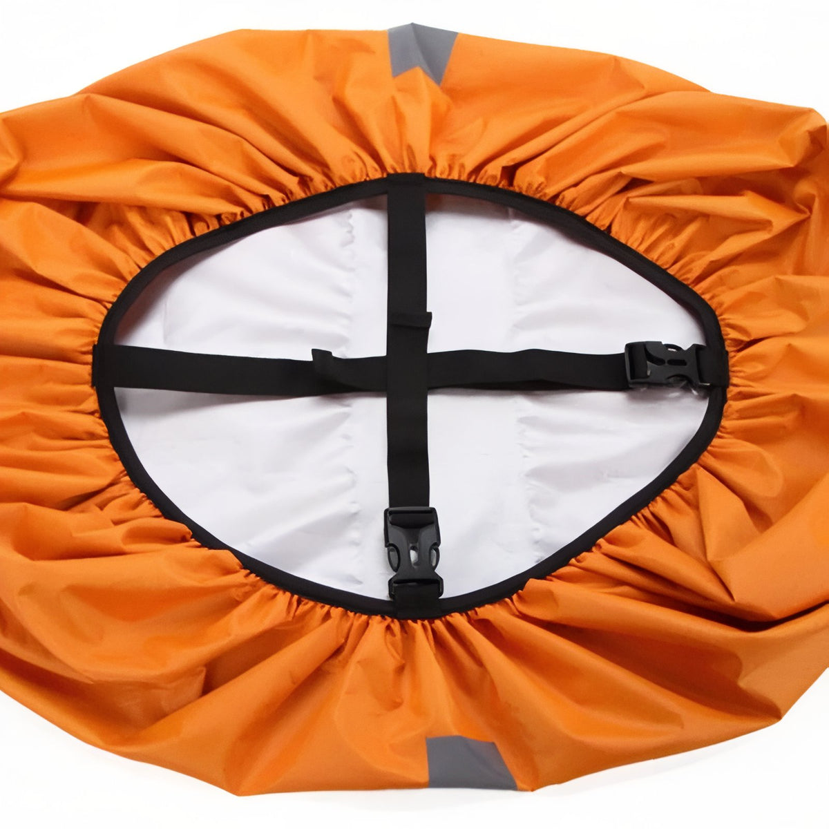 Rain Cover For Hiking Backpack 20-60L close-up elastic - Olive Green - Neon Green - Blue - Black - Neon Orange