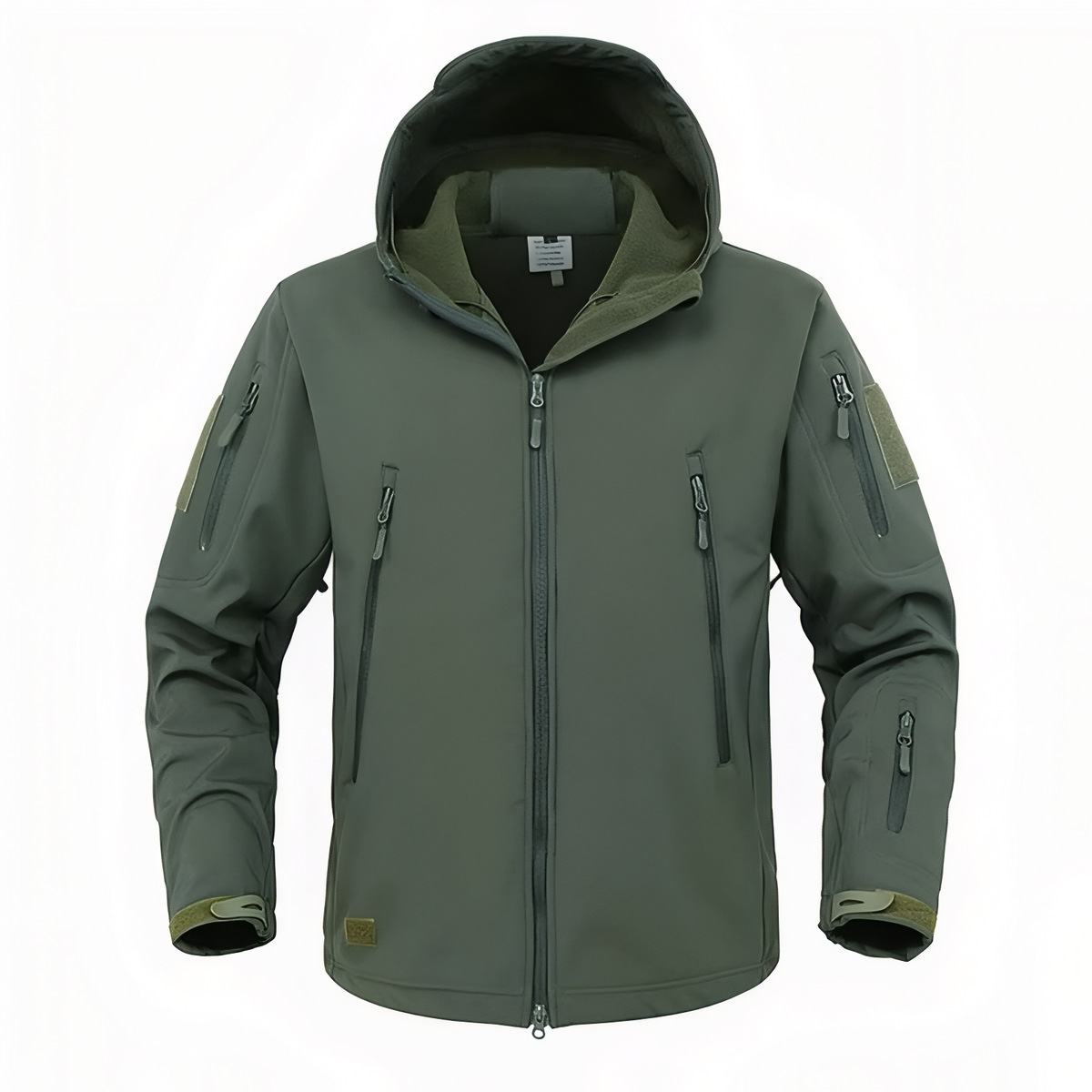 Veste Imperméable Homme Randonnée veste avec capuche - Vert Olive