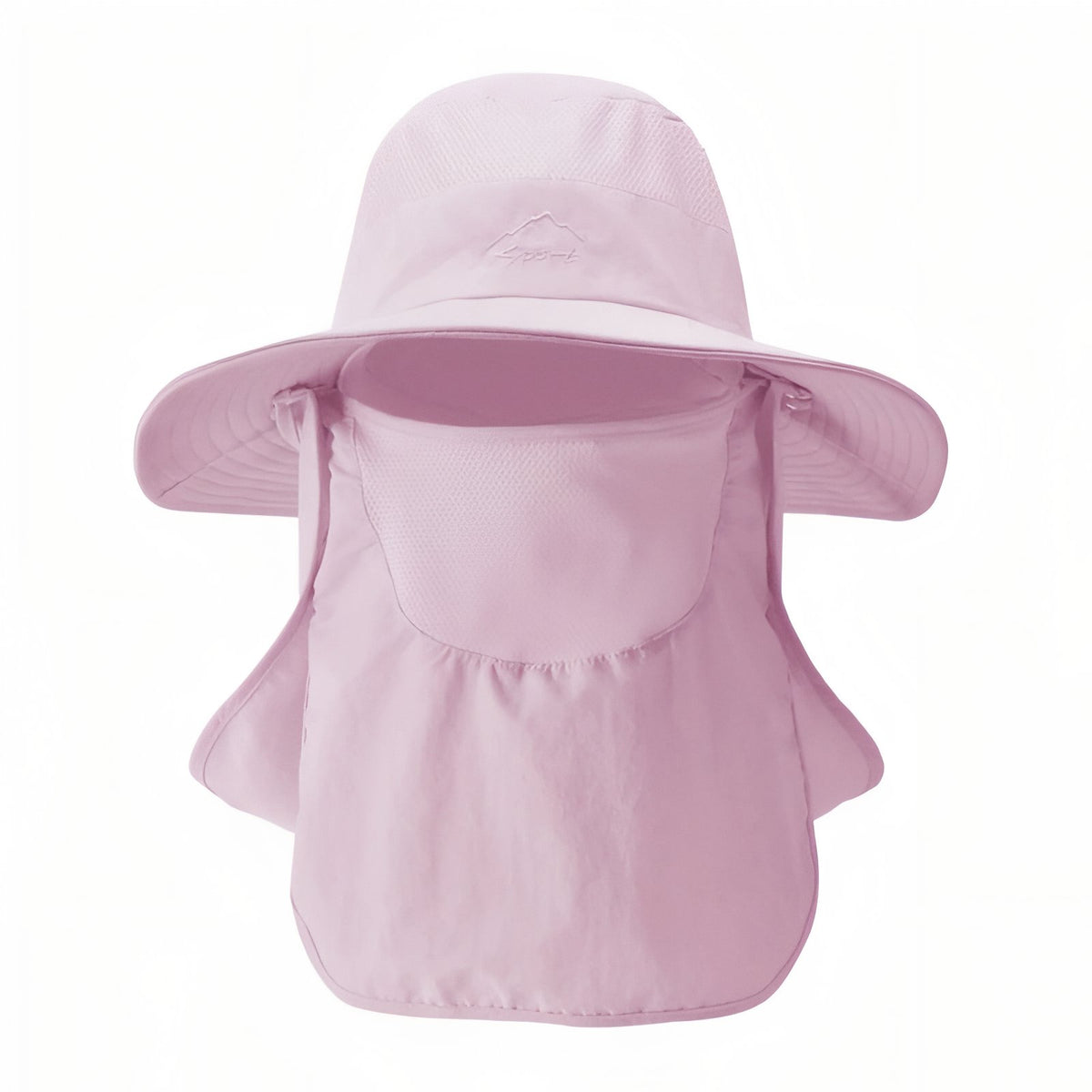 Anti-UV Hiking Hat - Pale Pink - 56-62CM