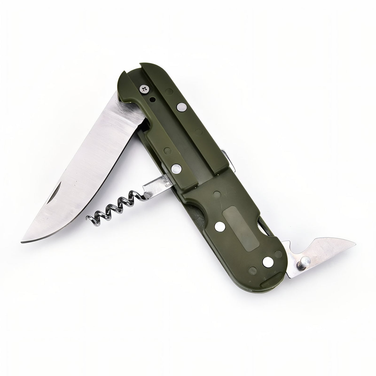 Couvert Pour Randonnée gros plan outil multifonction - Vert Olive
