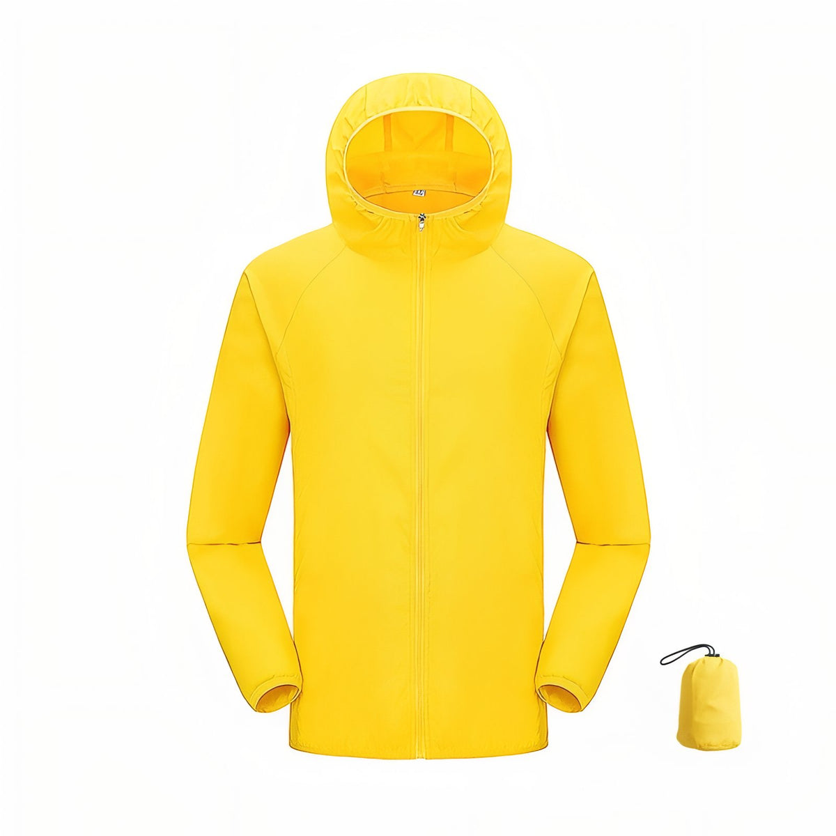 Veste Imperméable Ultra Légère - Jaune