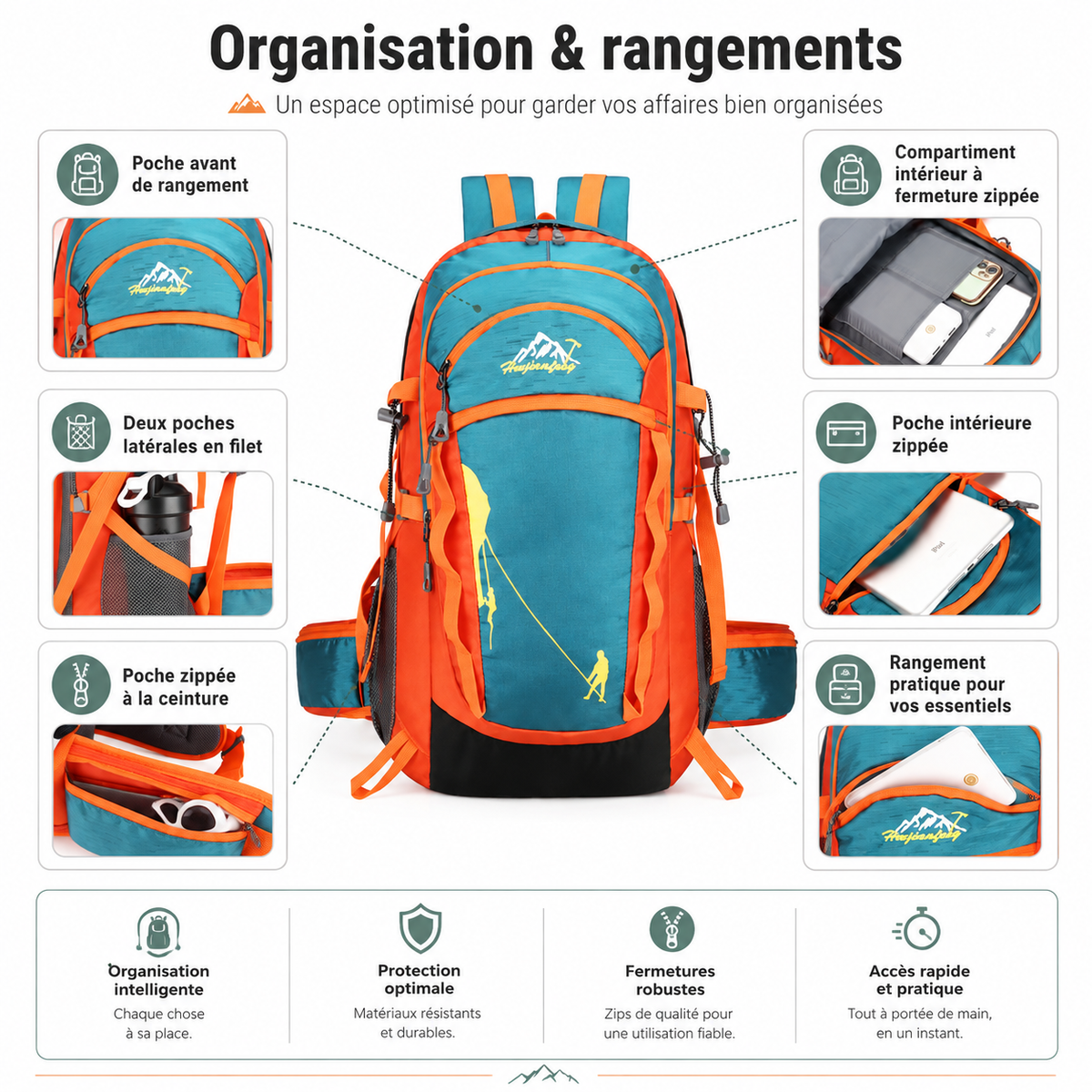 30L Urban Hiking Rucksack