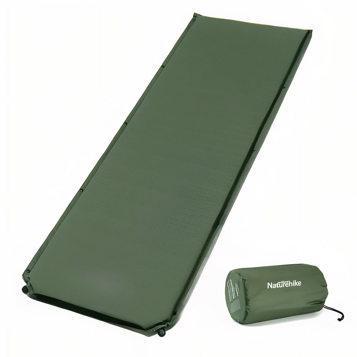 Self-Inflating Camping Mattress 1 Person - Dark Green