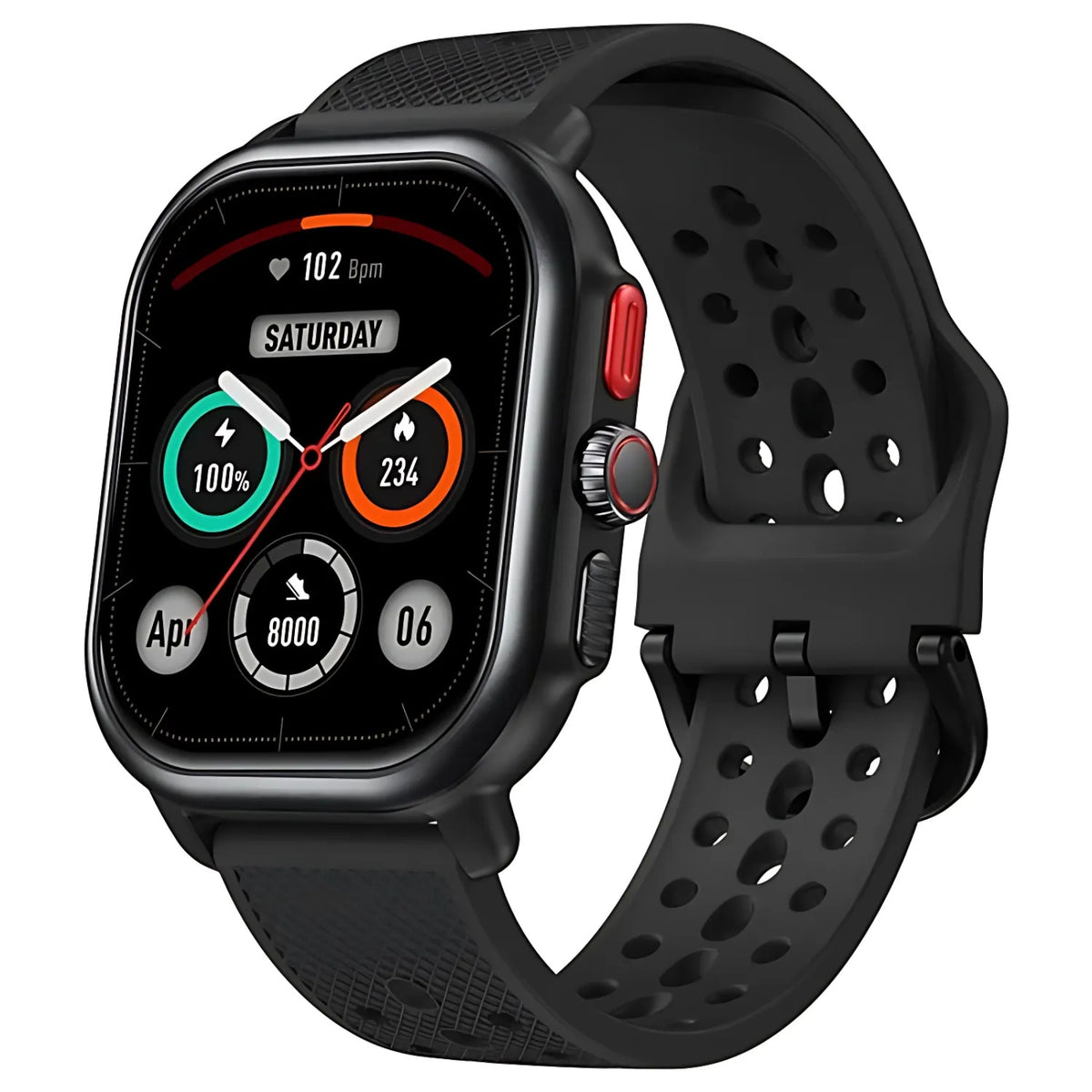 GPS Hiking Watch With Mapping - Black