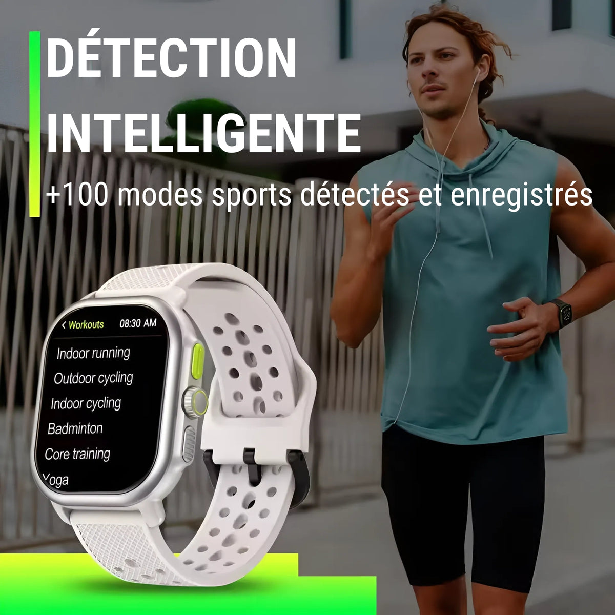 Handheld Hiking GPS Watch With Mapping - Black - Off White