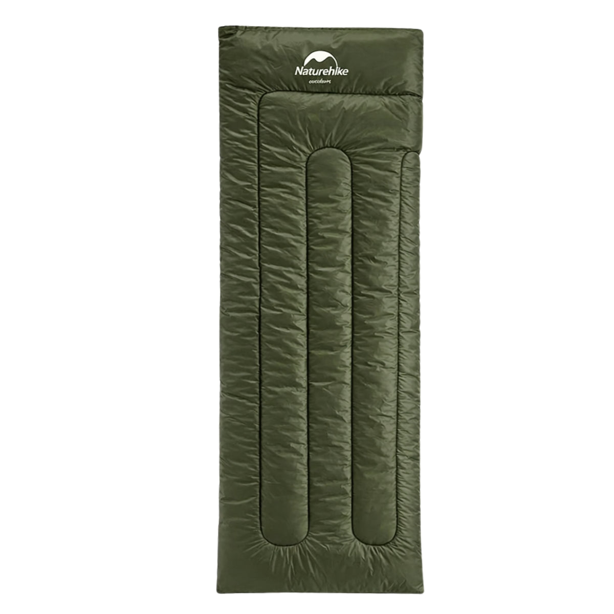 Sac De Couchage Randonnée Léger - Vert Olive - 190x75cm - 800g