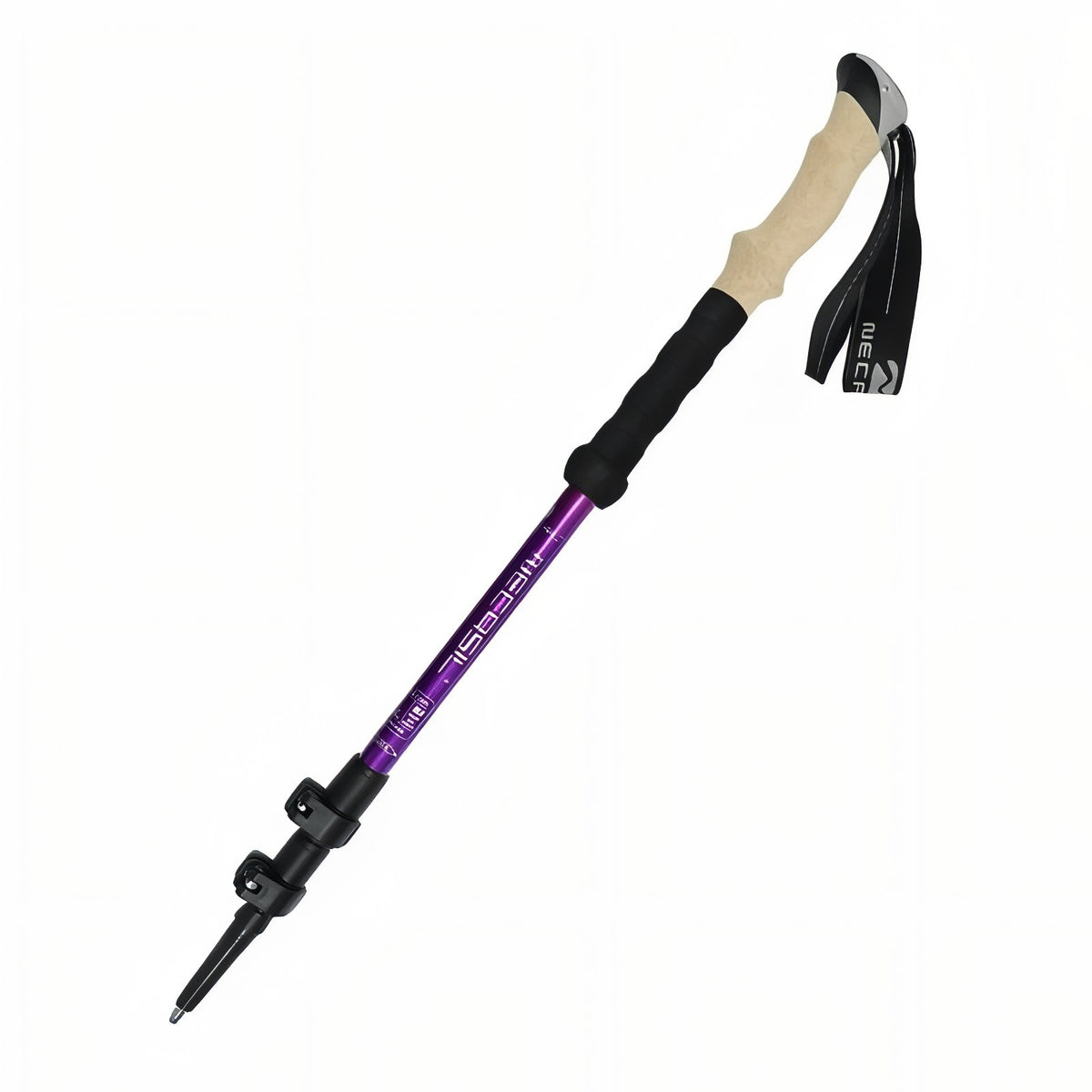 Bâton de Randonnée Ultra Léger 135CM - Violet - 1 Bâton