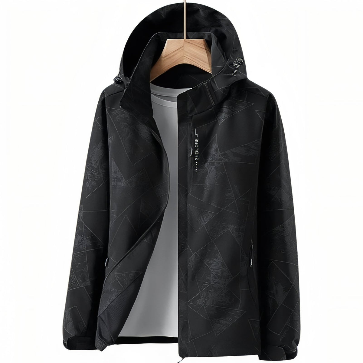 Women's Waterproof Hiking Jacket - Black