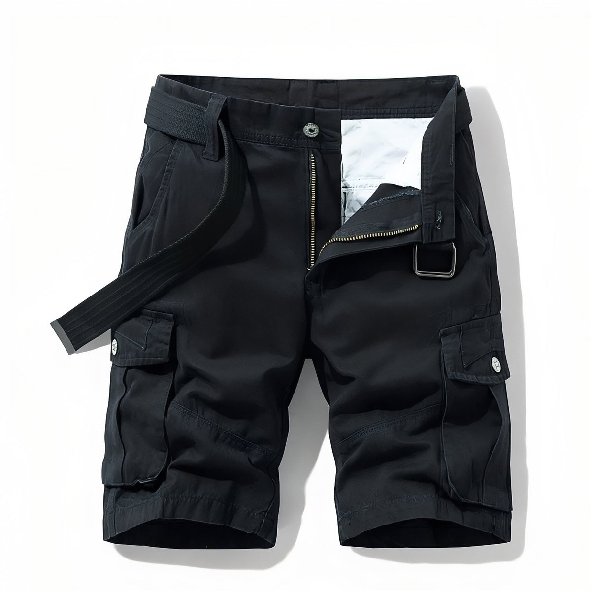 Bermuda Homme Randonnée - Noir