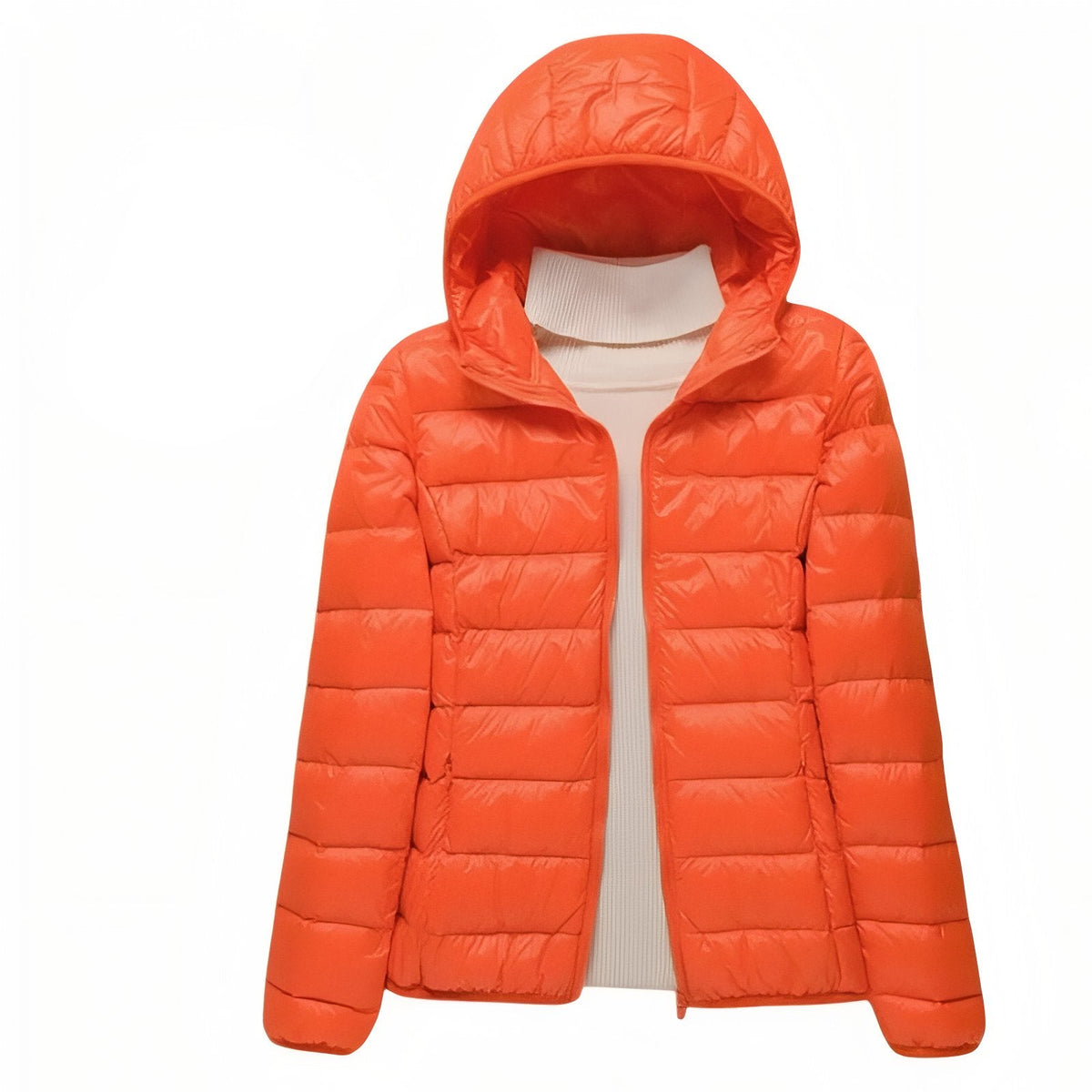 Women's Compressible Hiking Down Jacket - Orange