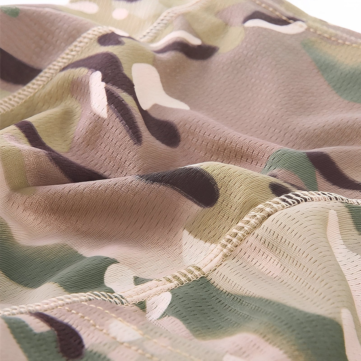 Cagoule Camouflage Militaire gros plan tissu camouflé - Vert Olive et Gris Foncé - Vert Clair - Vert Camouflage et Marron Camouflage - Vert Olive - Bleu Marine - Vert Olive et Marron Foncé - Marron et Vert Militaire - Taupe Camouflage - Gris Anthracite - Gris Camouflage - Beige et Vert - Blanc Pur - Vert Clair Camouflage - Vert Clair Militaire - Marron et Vert - Beige Sable - Noir - Vert Camouflage - Beige et Marron - Noir Mat - Marron Camouflage - Vert et Marron - Vert Foncé et Gris - Vert Armée