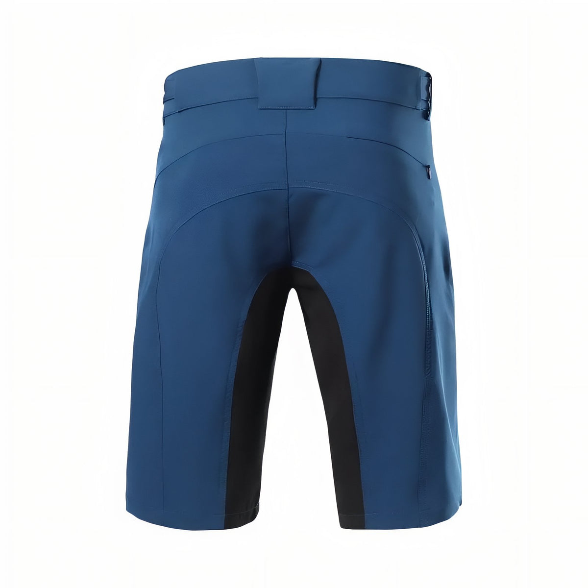 Hiking Zip Bermuda back view detail - Dark Gray - Navy Blue - Black - Sky Blue - Green - Burgundy - Orange
