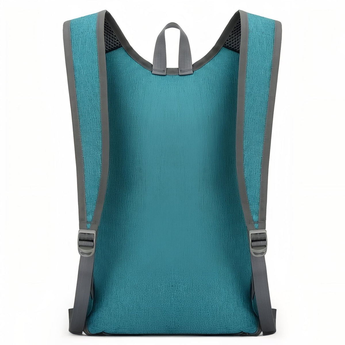 Sac à Dos Ultraléger Pliable gros plan dos sac - Bleu - Bleu foncé - Noir - Vert - Bleu roi - Gris - Rouge - Gris foncé