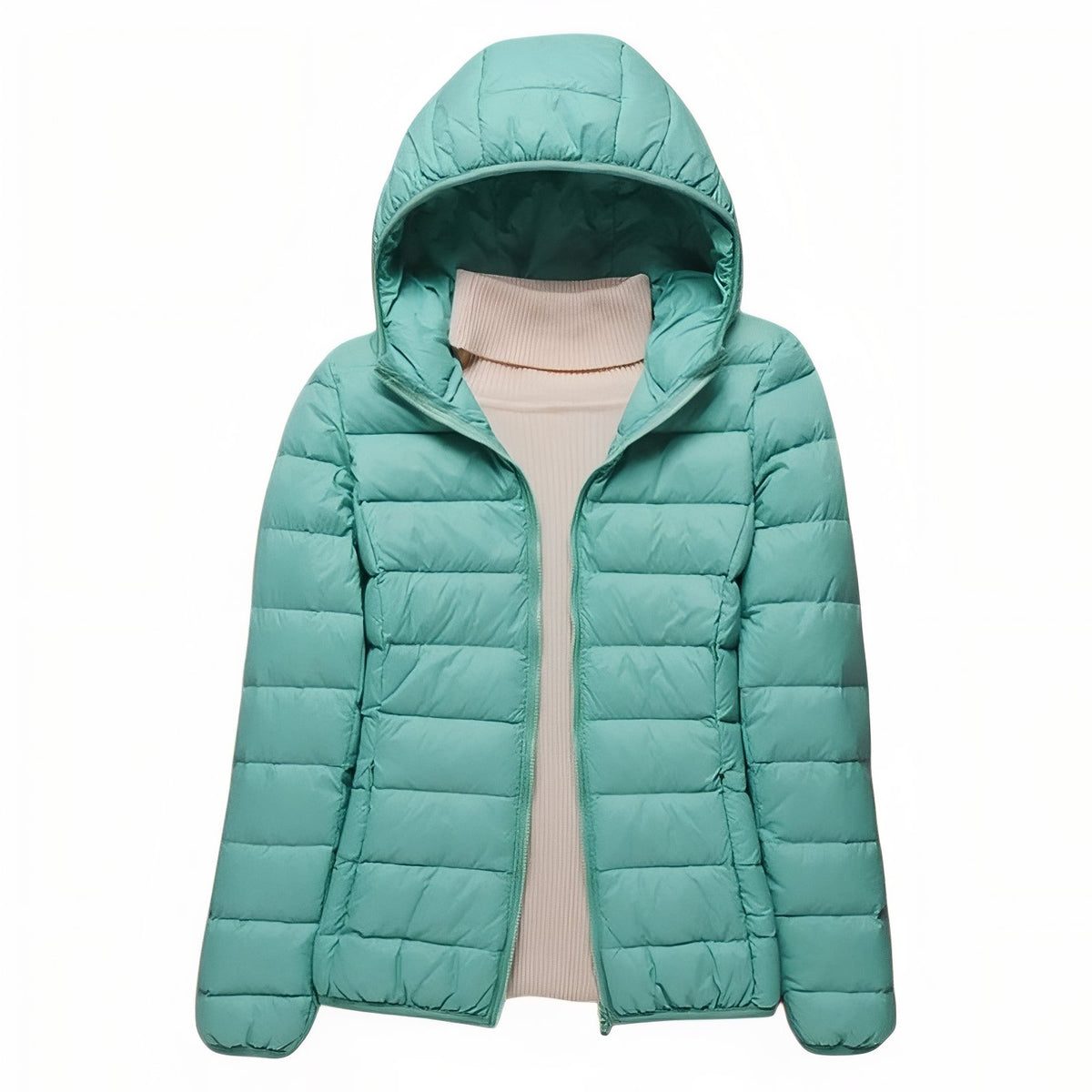 Women's Compressible Hiking Down Jacket - Mint Green