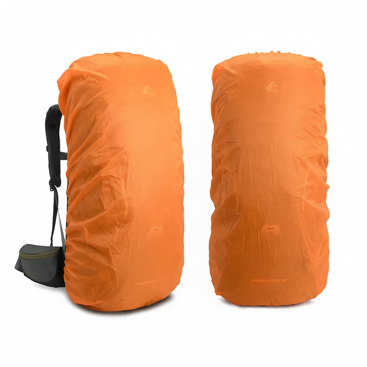 Breathable Hiking Backpack 60 Liters two covered bags - Purple - Green - Black - Navy Blue