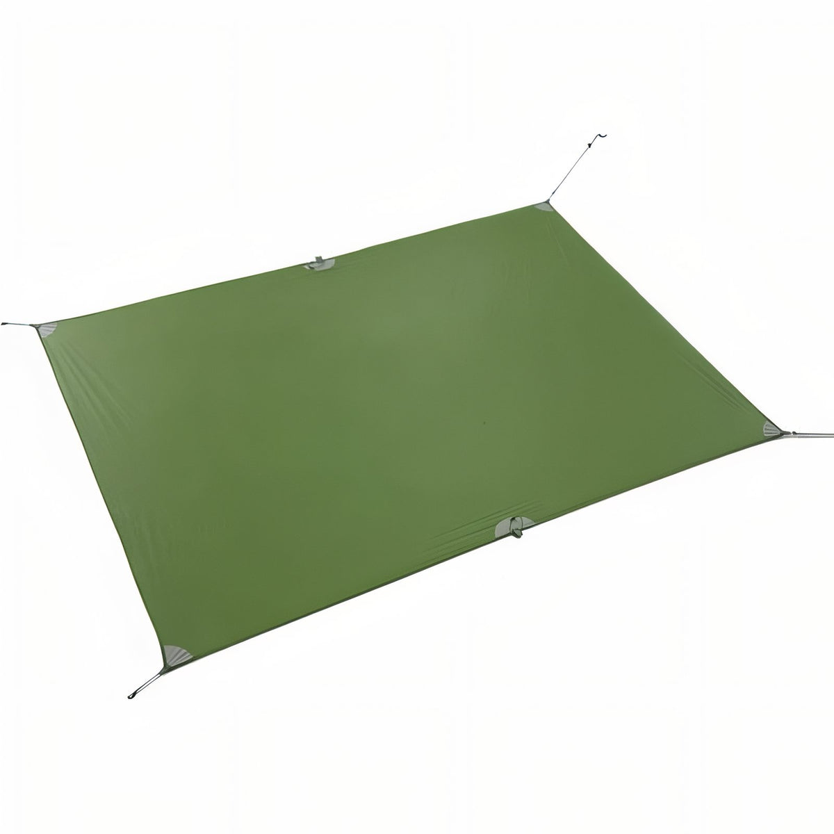 Tarp Randonnée Ultra Léger vue du produit entier - Vert Olive