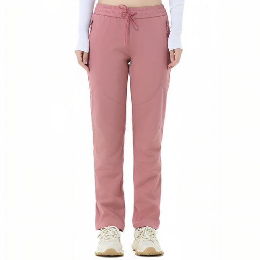 Women's Lightweight Hiking Pants - Powder Pink