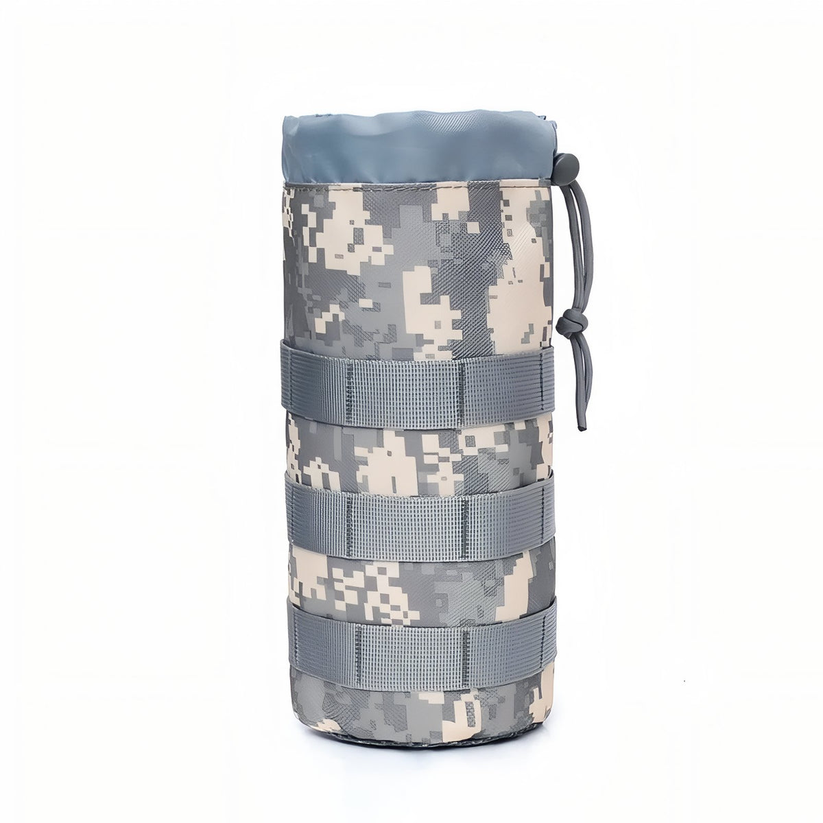 Porte Gourde Sac à Dos - Gris Camouflage