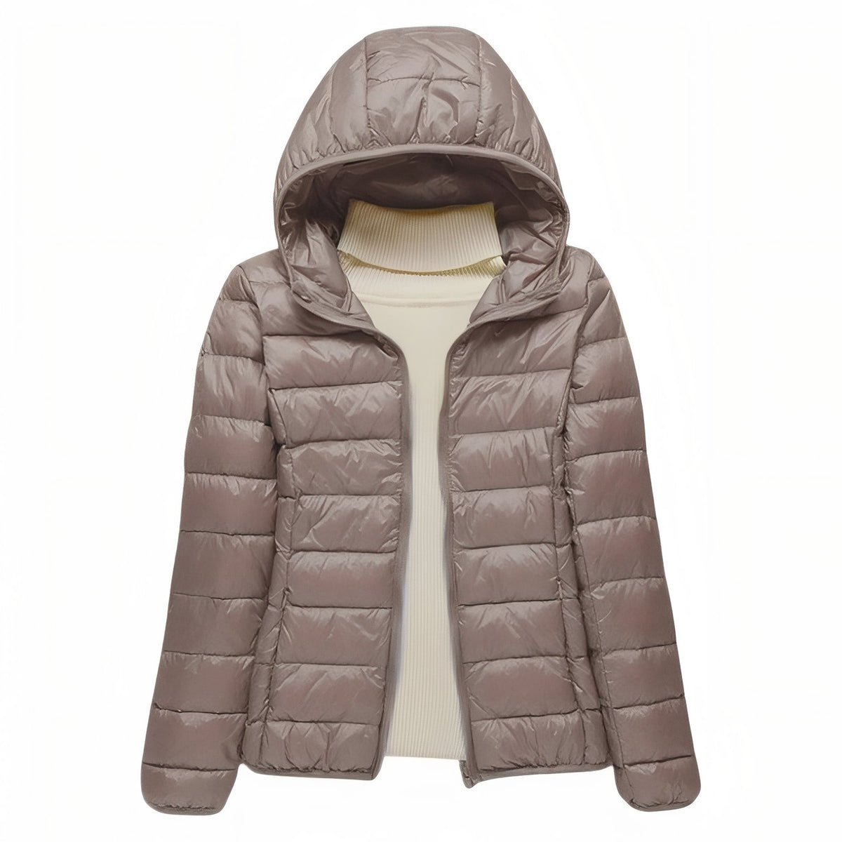Women's Compressible Hiking Down Jacket - Beige