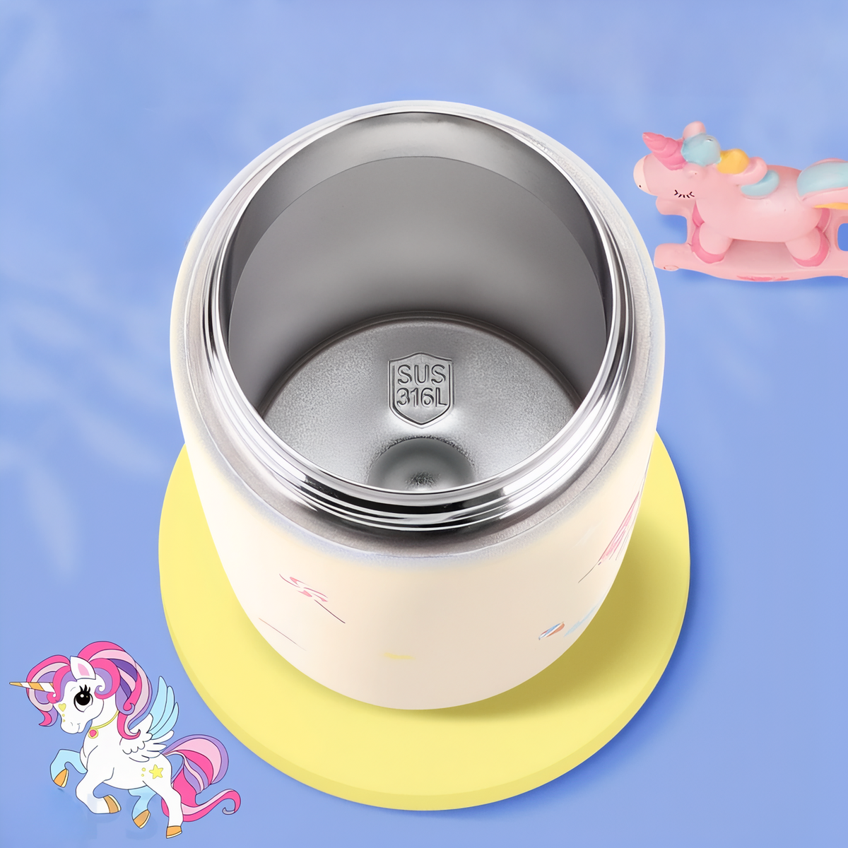 Gourde Enfant Ours 400ML vue intérieure - Ours