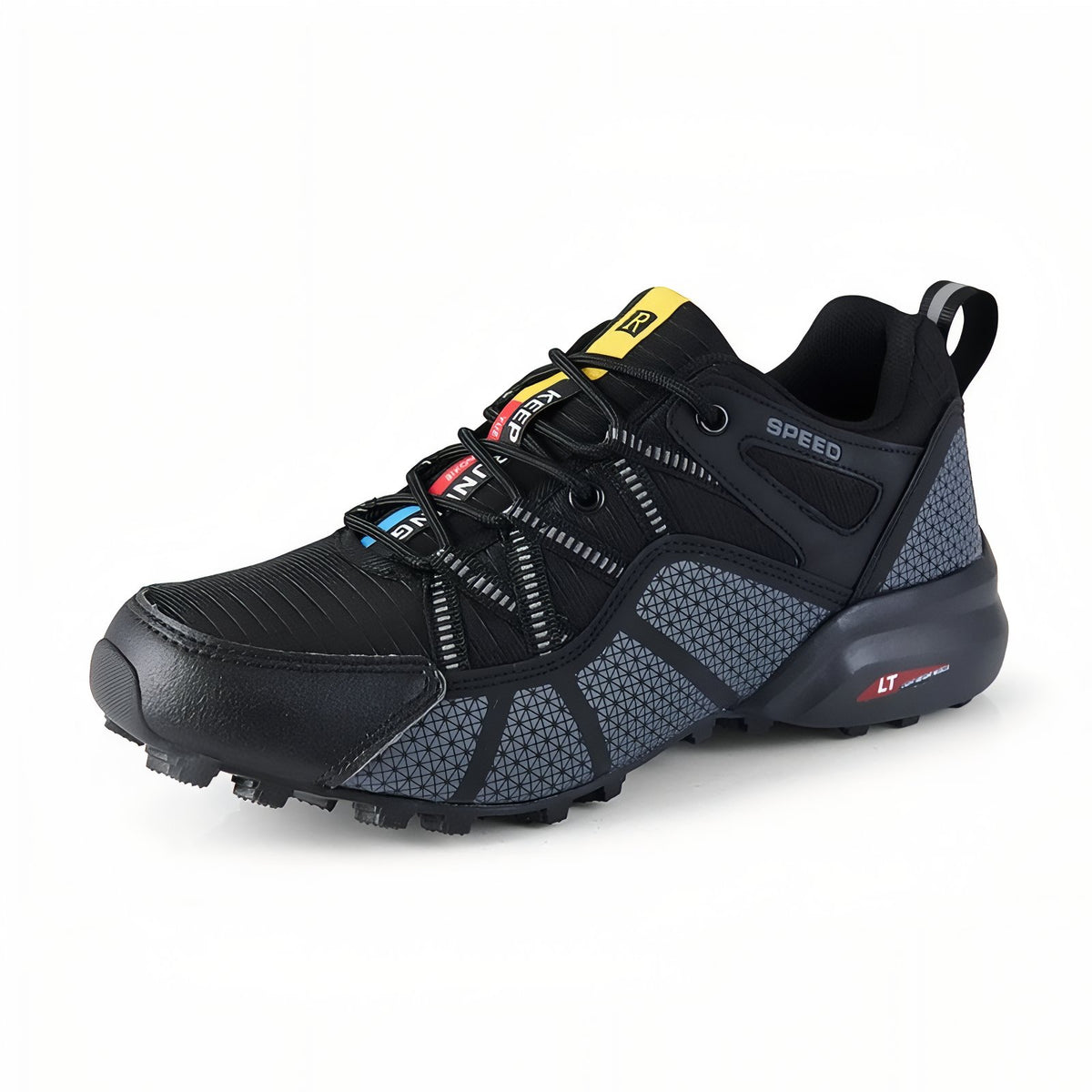 Waterproof Hiking Sneakers - Black