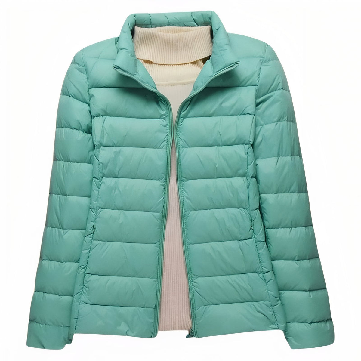 Women's Compressible Hiking Down Jacket - Mint Green (no hood)