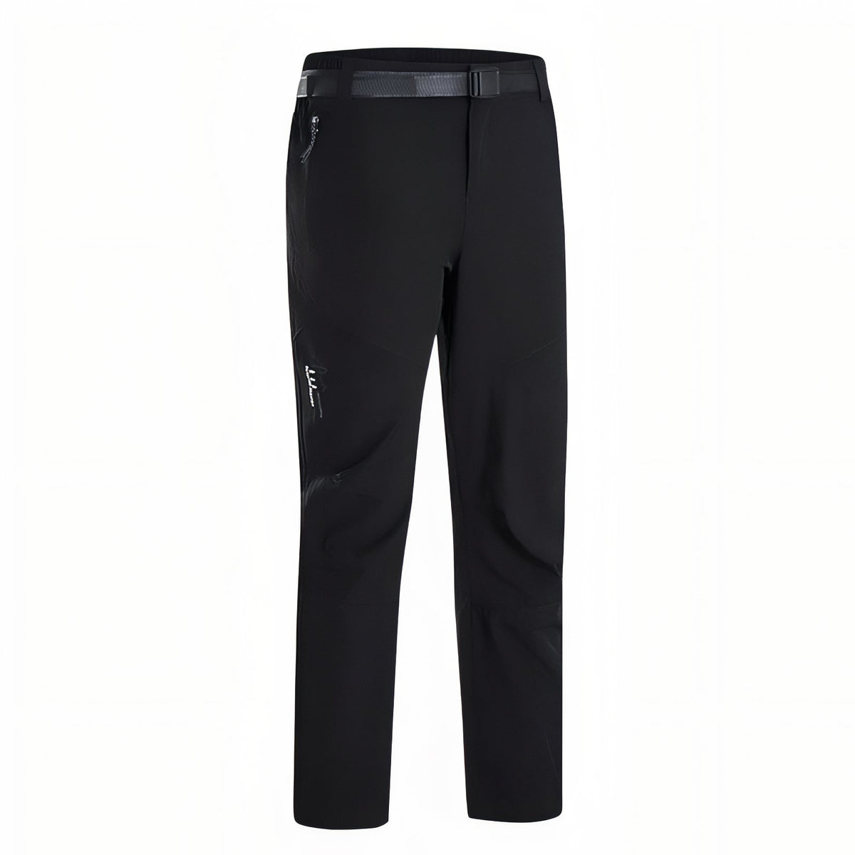 Pantalon de Randonnée Avec Ceinture Élastique Homme - Noir