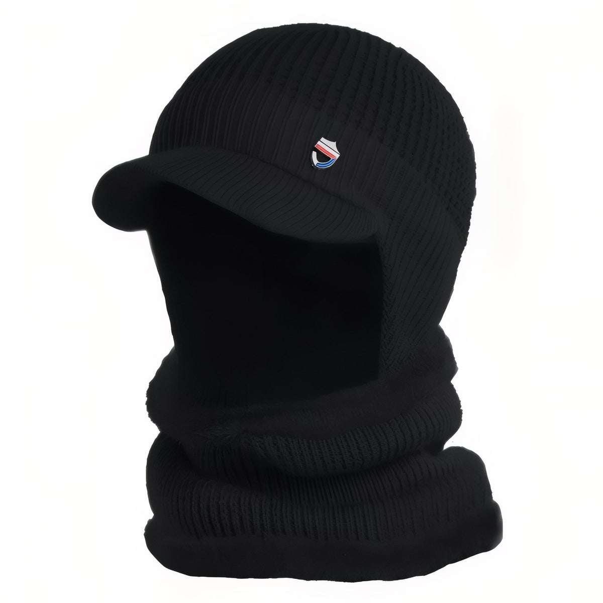 Casquette Cagoule Homme - Noir Ébène - 56-60cm